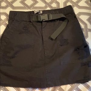 LF black skirt